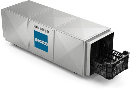 Túnel de desinfección UV para cajas y envases